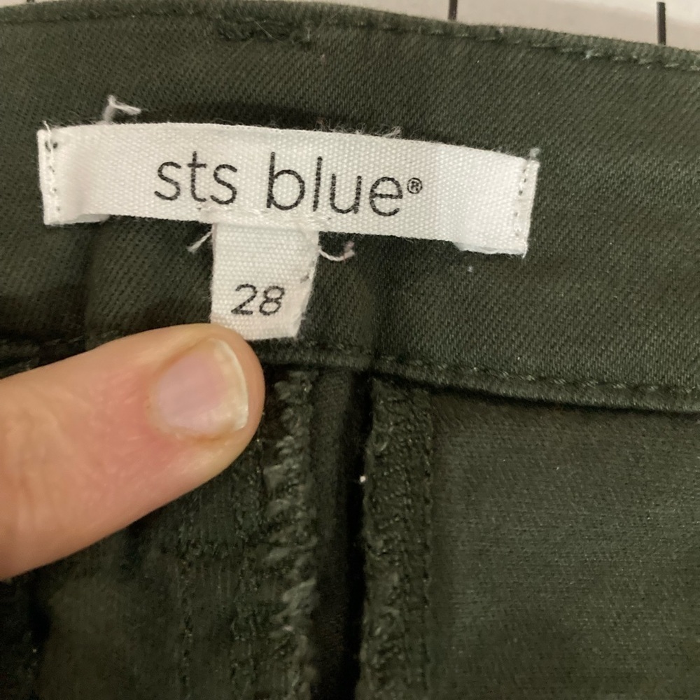 NWOT STS Blue Green Gigi Mid Rise Size 28 - Picture 5 of 6